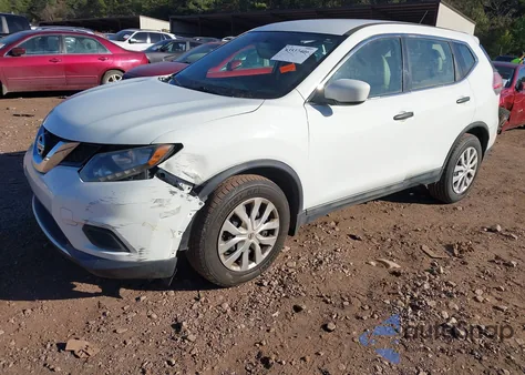 2016 Nissan Rogue S z USA, uszkodzony, nr VIN 5N1AT2MT4GC854120